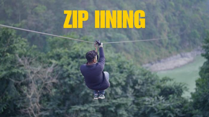Zip Lining in Rishikesh