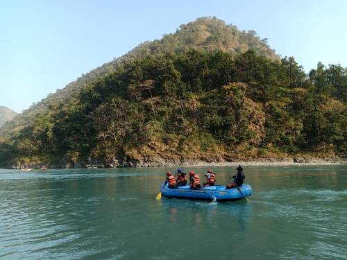 Marine drive rishikesh to shivpuri rafting distacne