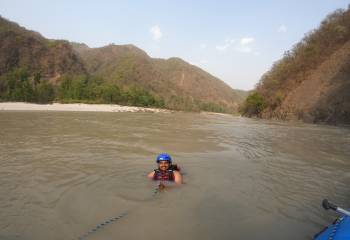16km River Rafting in Rishikesh