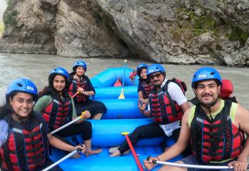 Shivpuri to Rishikesh Rafting Distance